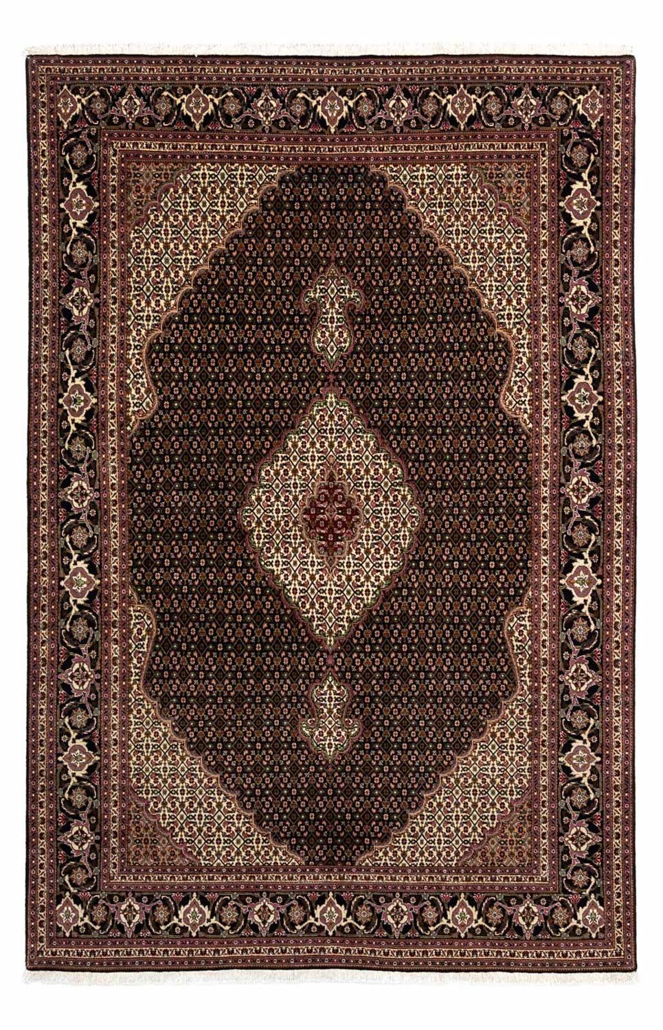 Dywan perski - Tabriz - Królewski - 298 x 207 cm - ciemnoniebieski