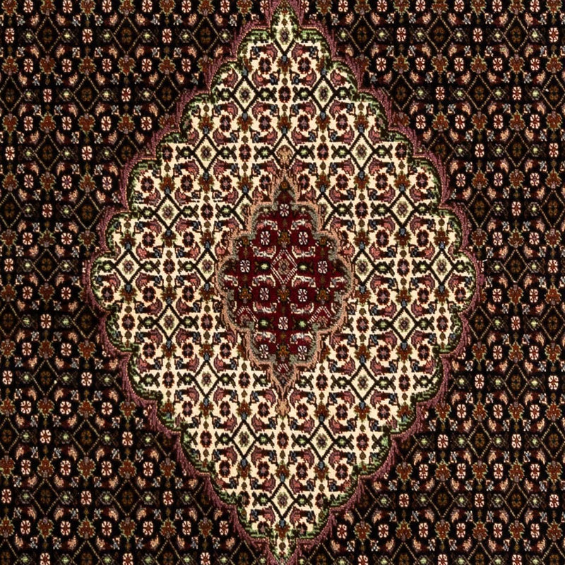 Dywan perski - Tabriz - Królewski - 298 x 207 cm - ciemnoniebieski