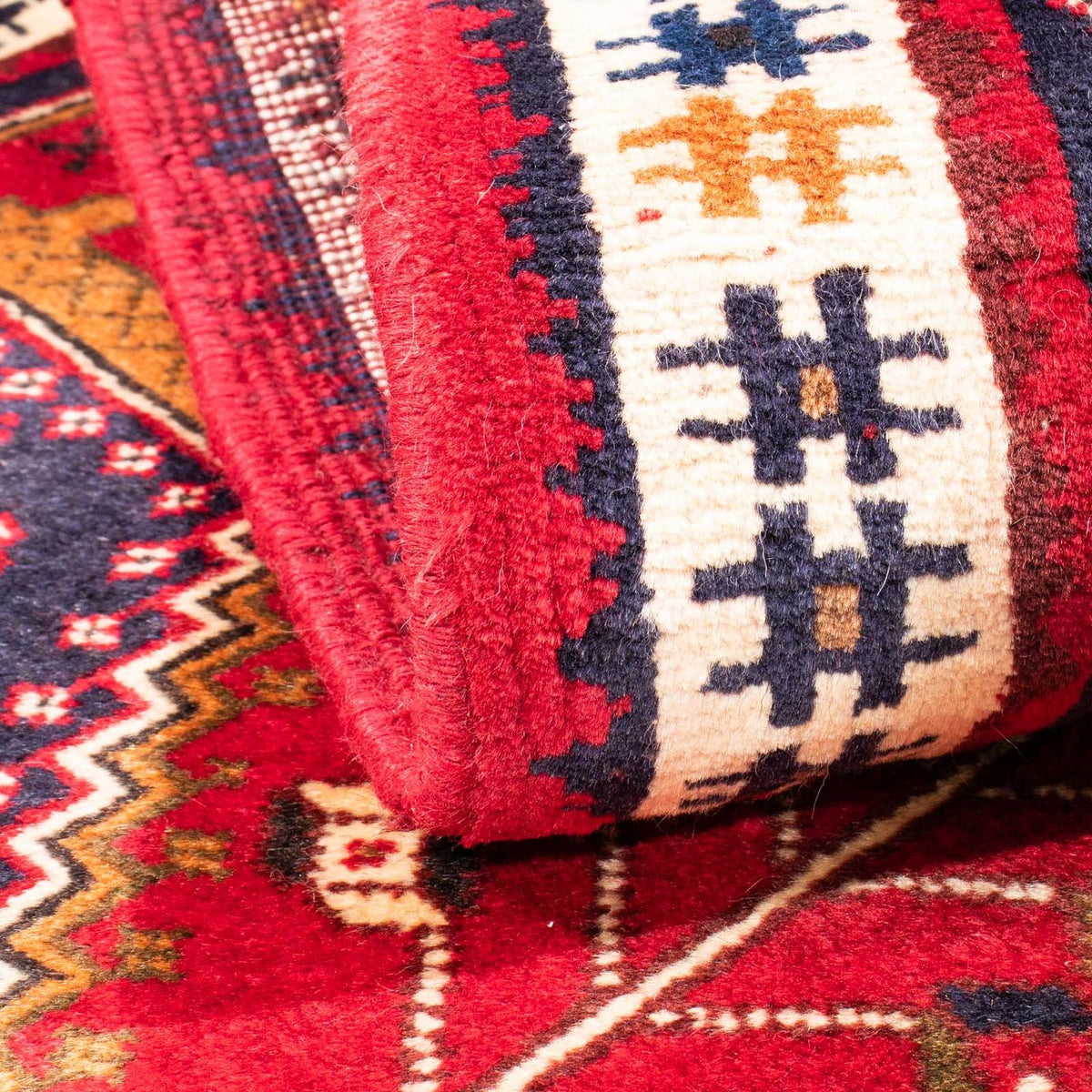 Perski dywan - Nomadyczny - 153 x 105 cm - ciemna czerwień