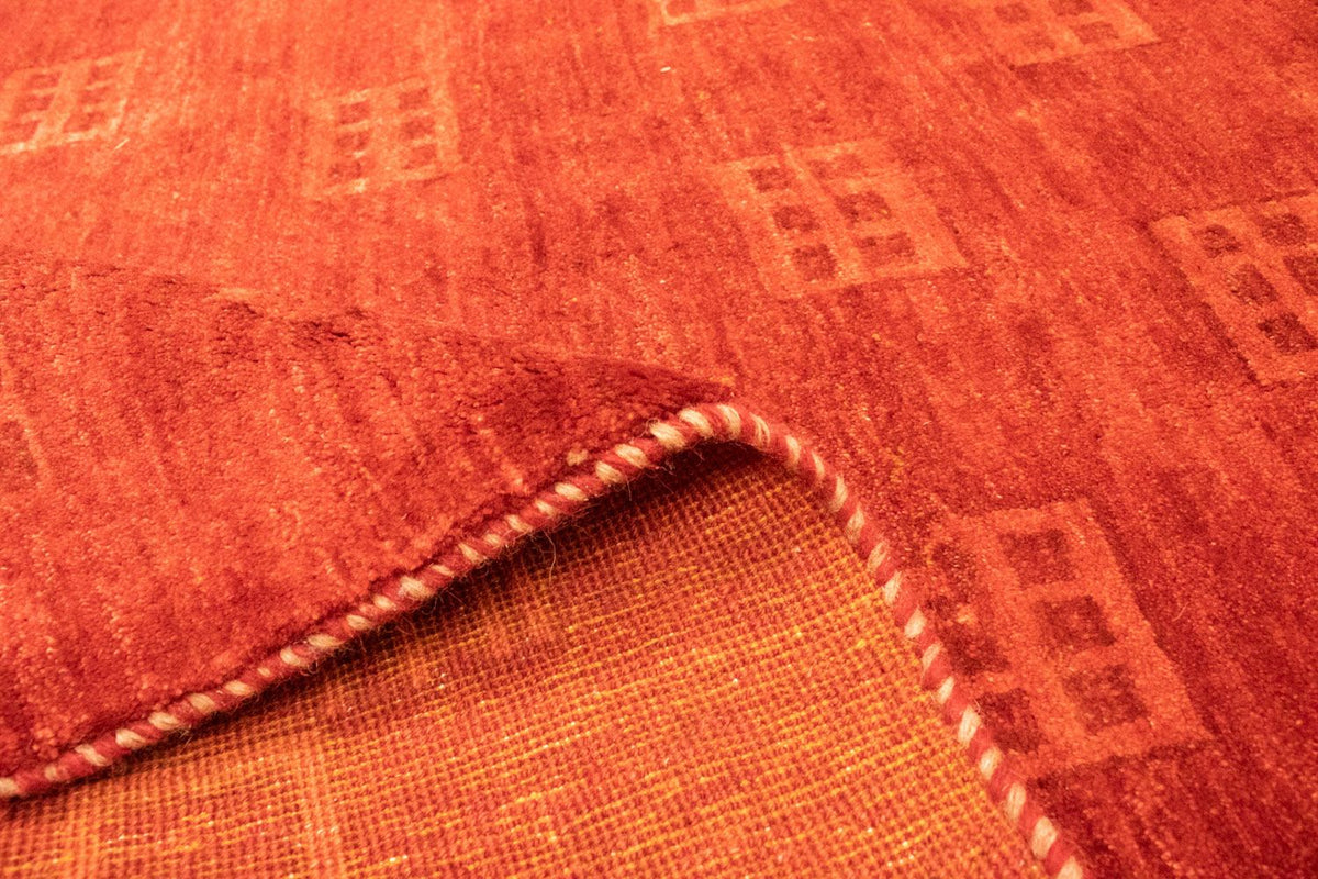 Dywan Gabbeh - perski - 239 x 167 cm - czerwony