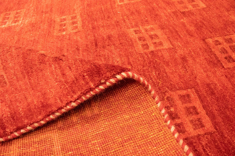 Dywan Gabbeh - perski - 239 x 167 cm - czerwony