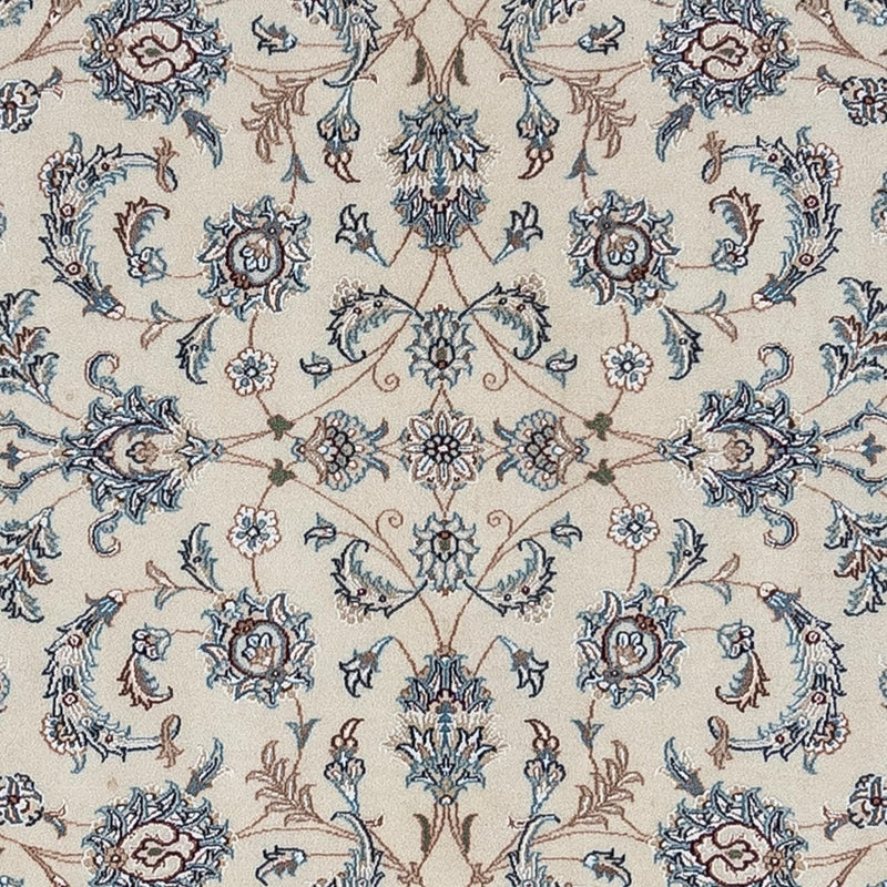 Dywan perski - Nain - Królewski - 300 x 250 cm - srebrny