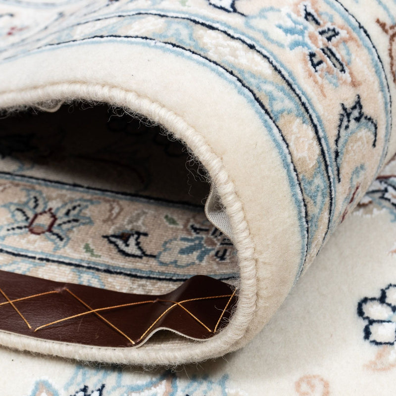 Dywan perski - Nain - Królewski - 300 x 250 cm - srebrny