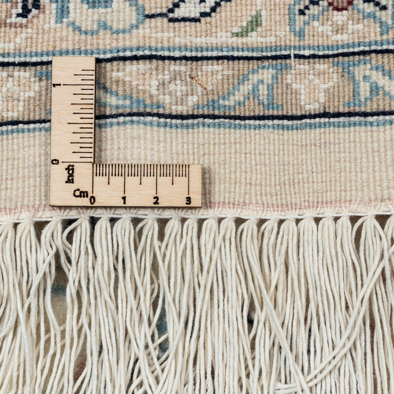 Dywan perski - Nain - Królewski - 300 x 250 cm - srebrny