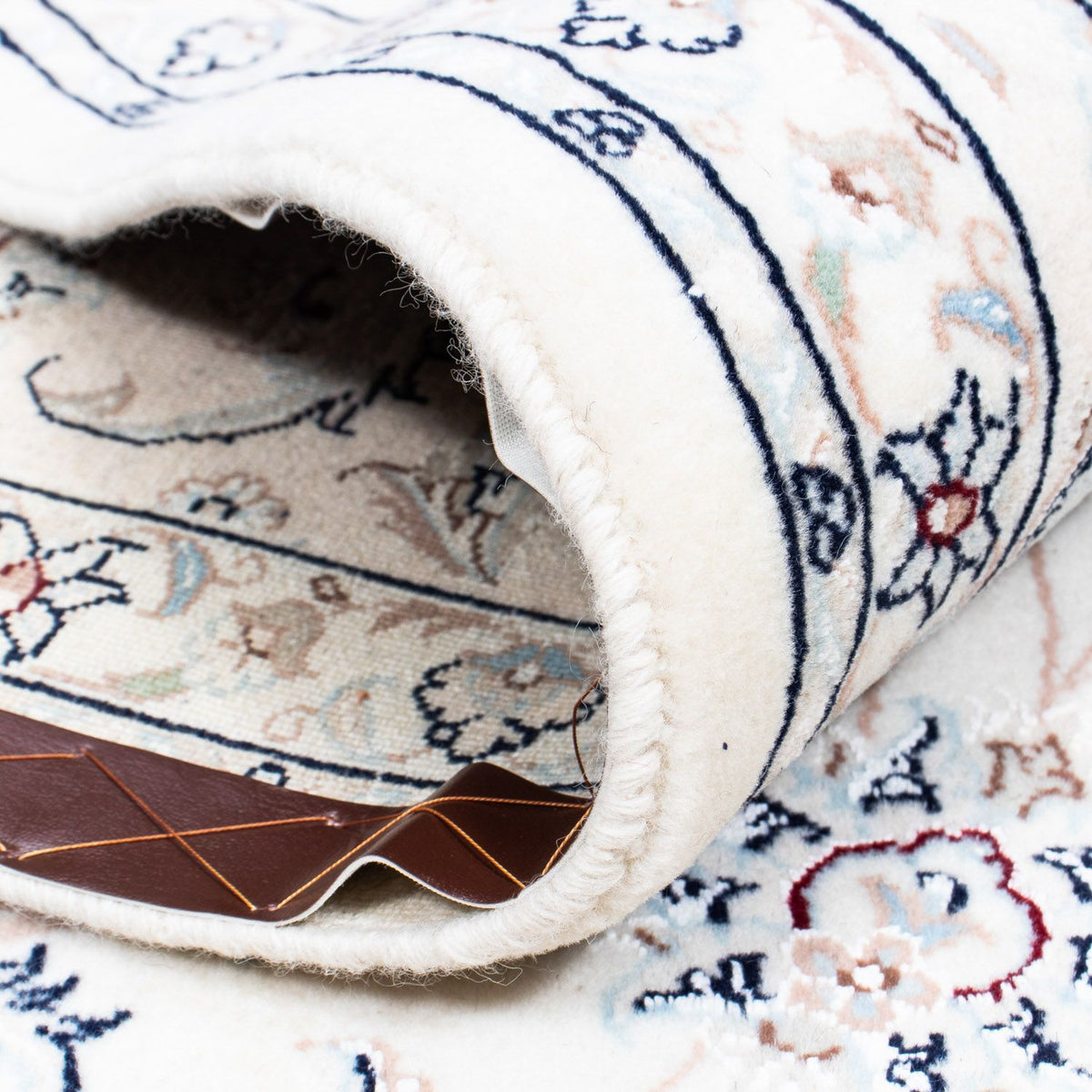 Dywan perski - Nain - Królewski - 300 x 199 cm - srebrny