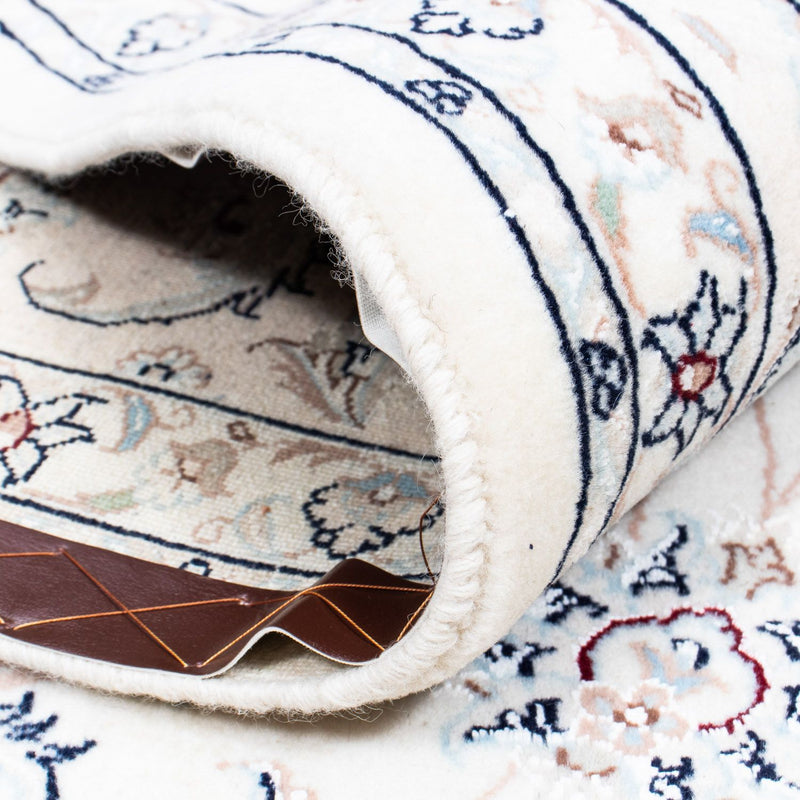 Dywan perski - Nain - Królewski - 300 x 199 cm - srebrny