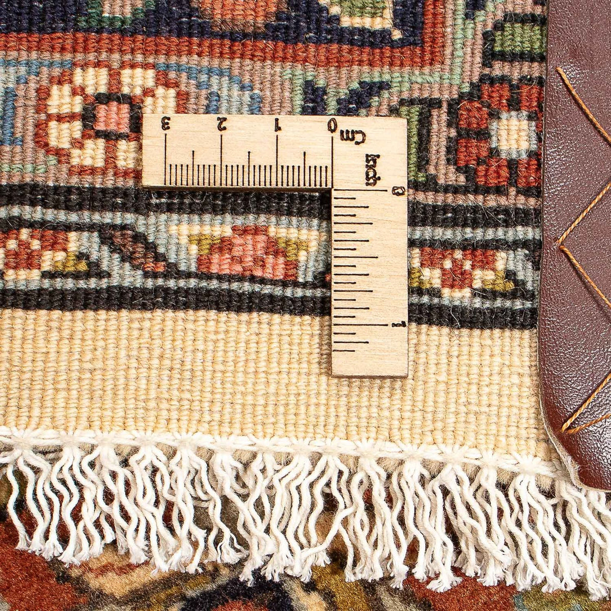 Dywan perski - Bijar - 206 x 137 cm - beżowy