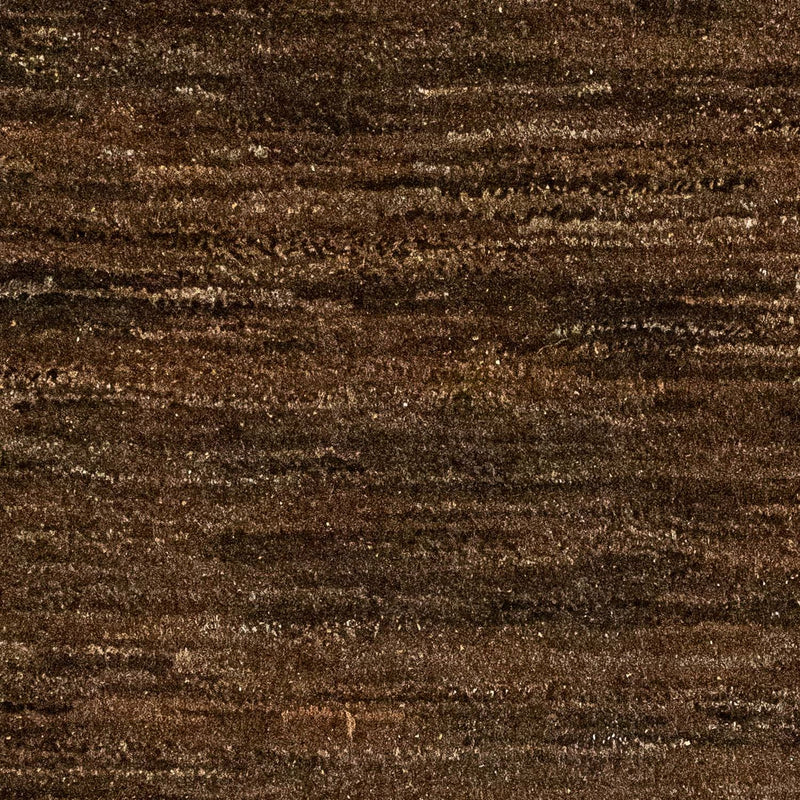 Dywan Gabbeh - Indus - 96 x 62 cm - ciemnobrązowy