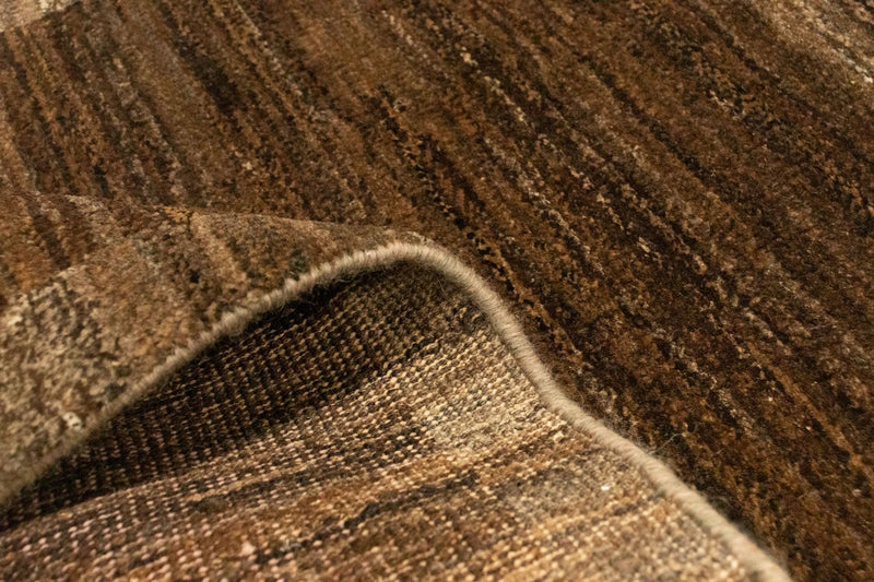 Dywan Gabbeh - Indus - 93 x 60 cm - ciemnobrązowy