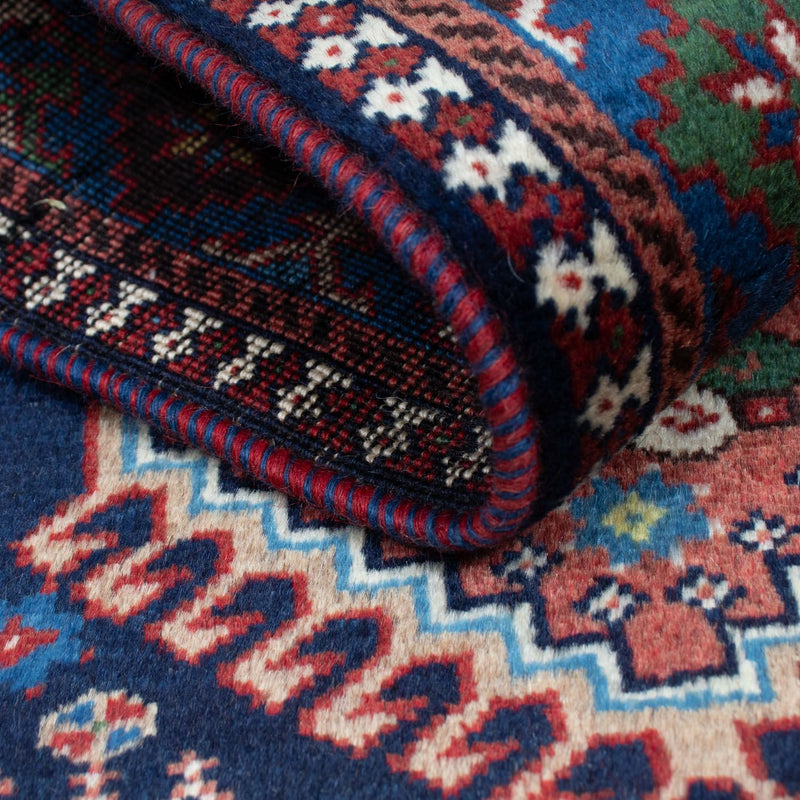 Perski dywan - Nomadyczny - 134 x 98 cm - niebieski