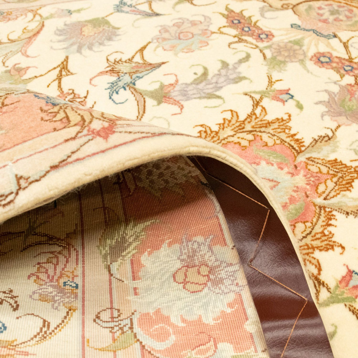 Dywan perski - Tabriz - Królewski - 150 x 104 cm - beżowy