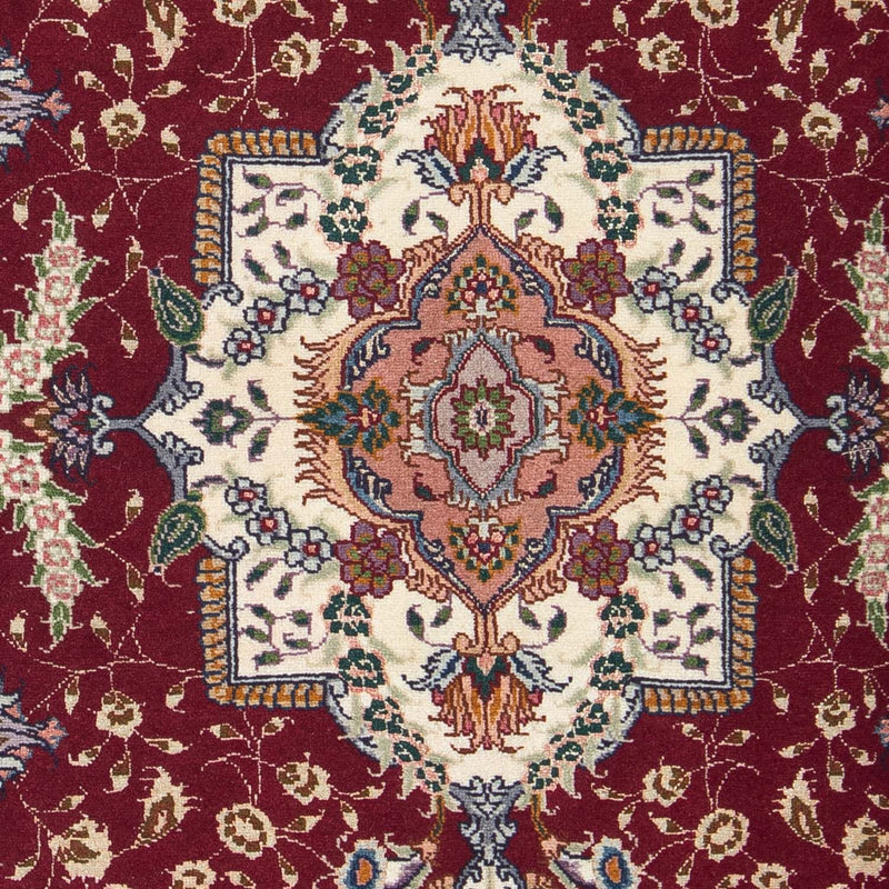 Dywan perski - Tabriz - Królewski - 93 x 63 cm - czerwony