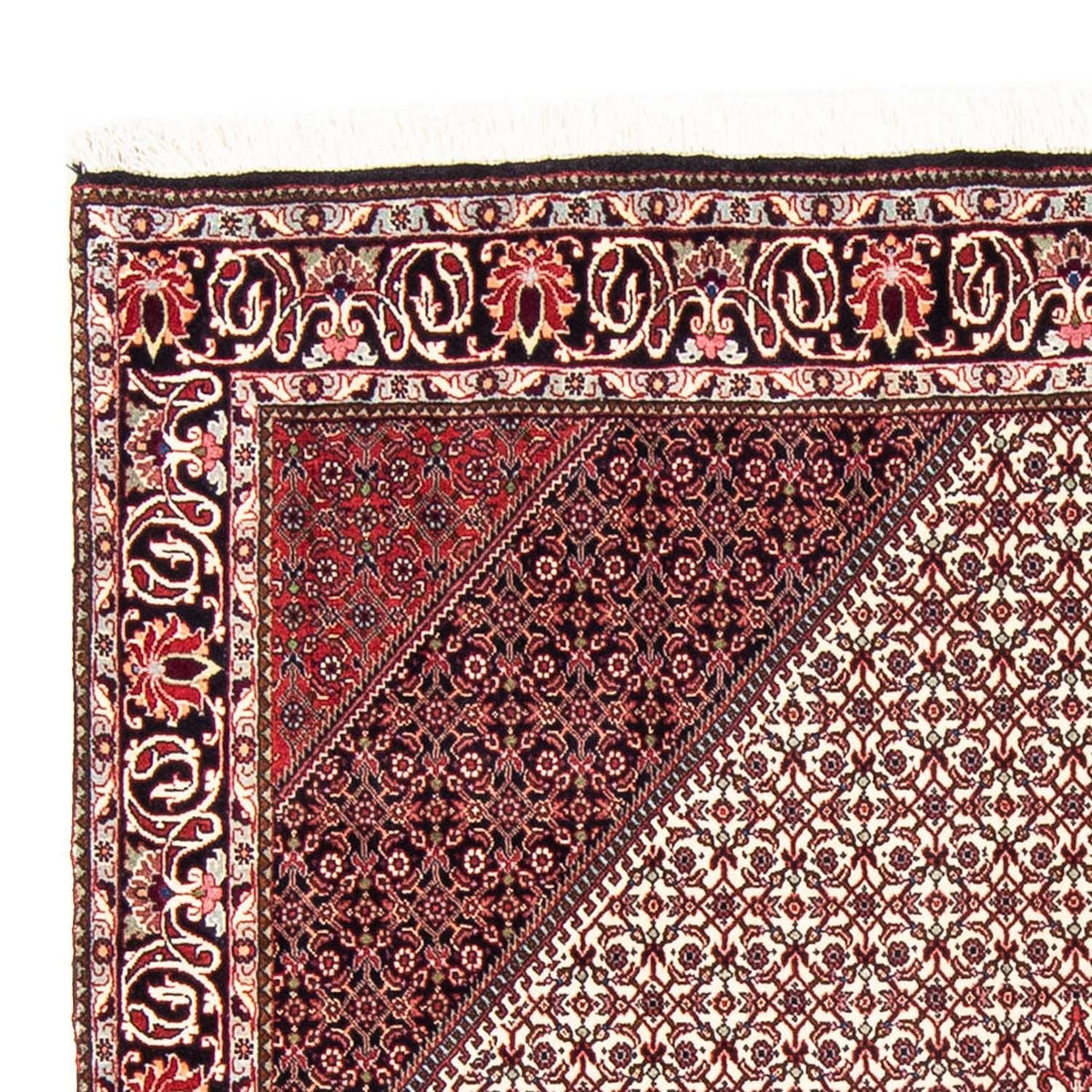 Dywan perski - Bijar - 238 x 140 cm - beżowy