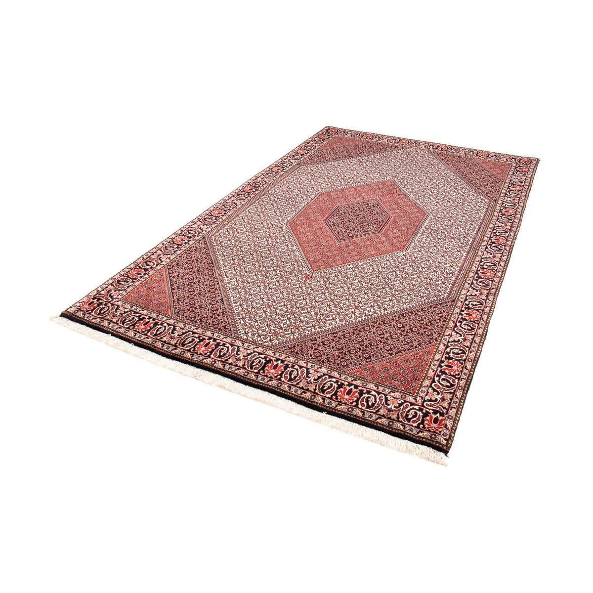 Dywan perski - Bijar - 238 x 140 cm - beżowy