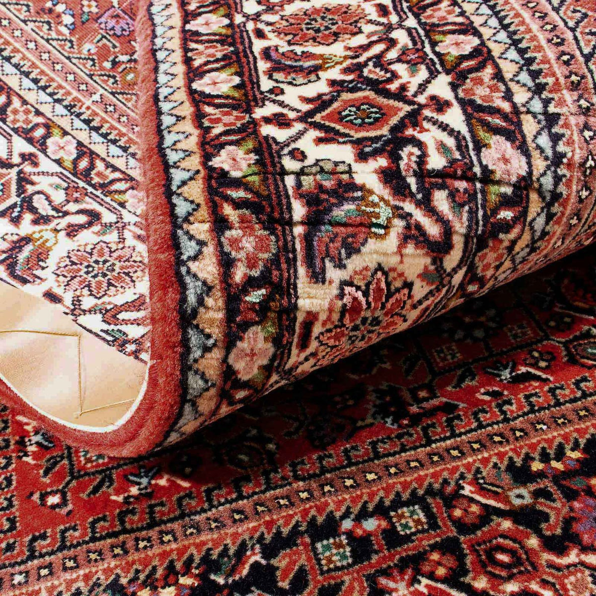 Dywan perski - Bijar - 170 x 110 cm - czerwony