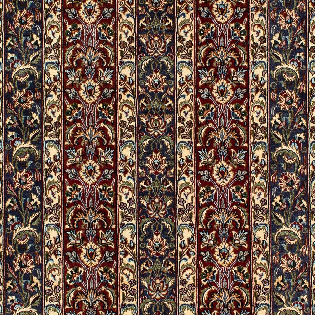 Jedwabny dywan - Ghom Silk - Premium - 202 x 132 cm - wielokolorowy