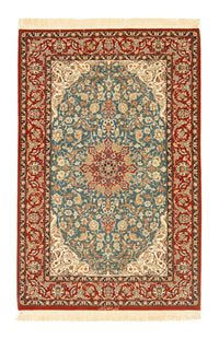 Dywan perski - Isfahan - Premium - 162 x 106 cm - czerwony