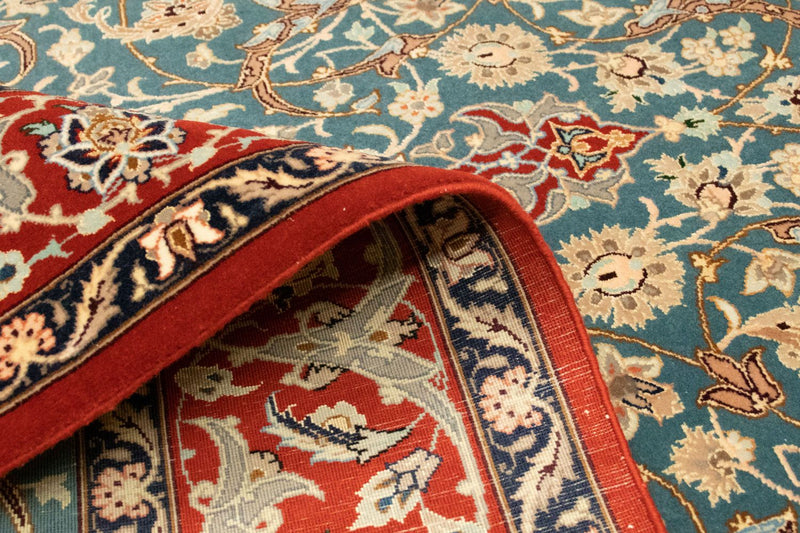 Dywan perski - Isfahan - Premium - 162 x 106 cm - czerwony