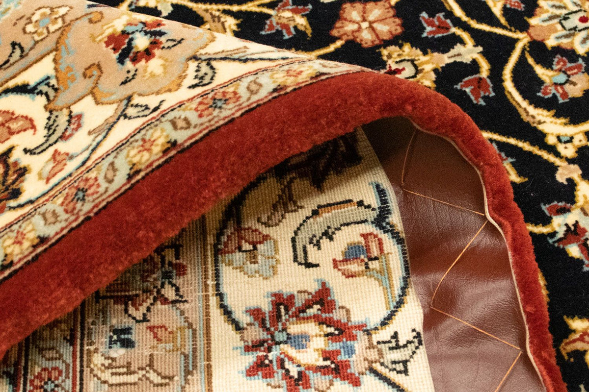 Dywan perski - Ghom - 160 x 103 cm - czarny