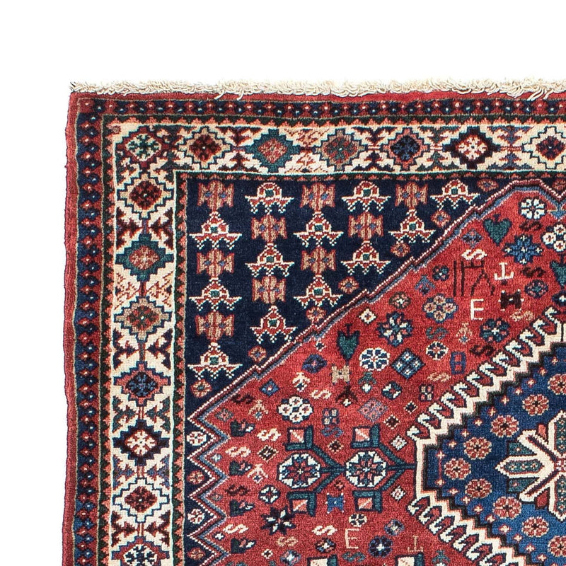 Perski dywan - Nomadyczny - 147 x 102 cm - ciemna czerwień