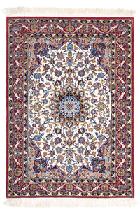 Dywan perski - Isfahan - Premium - 118 x 83 cm - beżowy