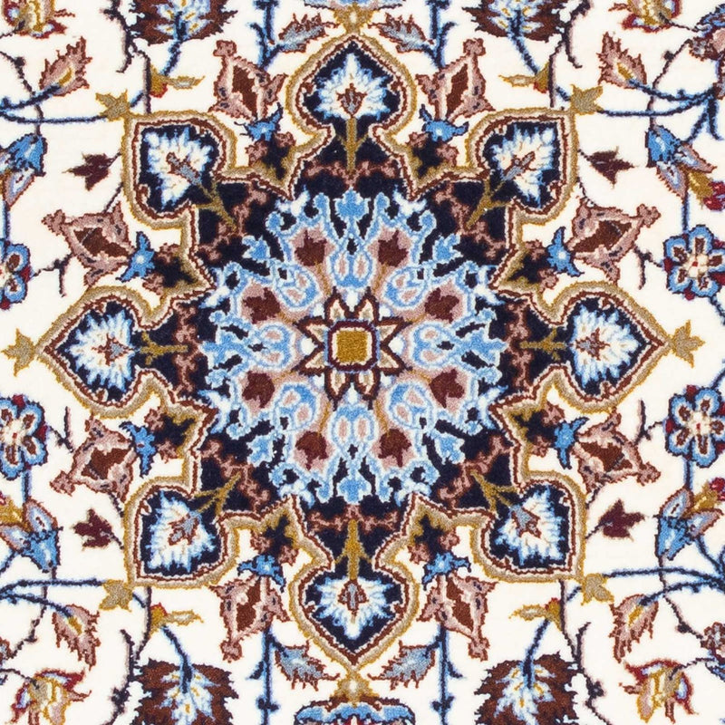 Dywan perski - Isfahan - Premium - 118 x 83 cm - beżowy