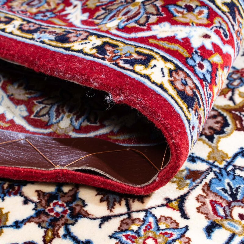 Dywan perski - Isfahan - Premium - 118 x 83 cm - beżowy