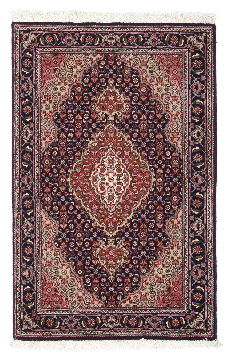 Dywan perski - Tabriz - Królewski - 90 x 60 cm - ciemnoniebieski