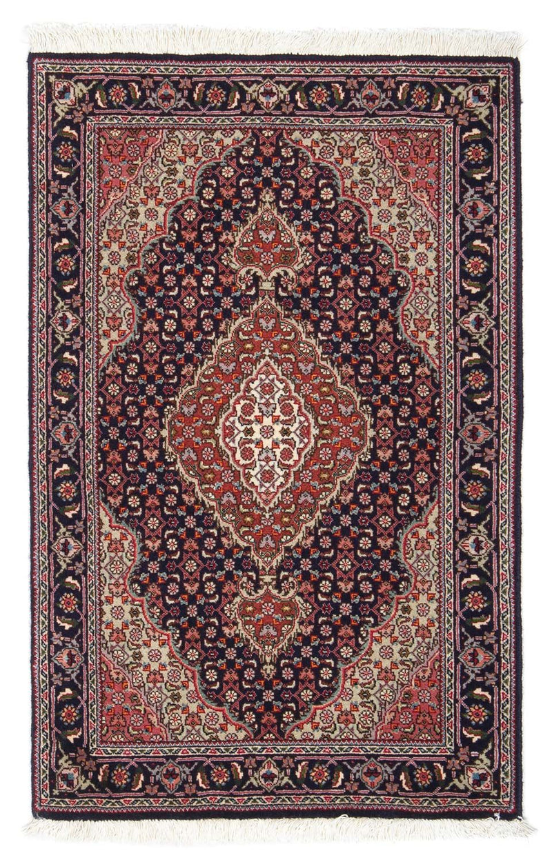 Dywan perski - Tabriz - Królewski - 90 x 60 cm - ciemnoniebieski