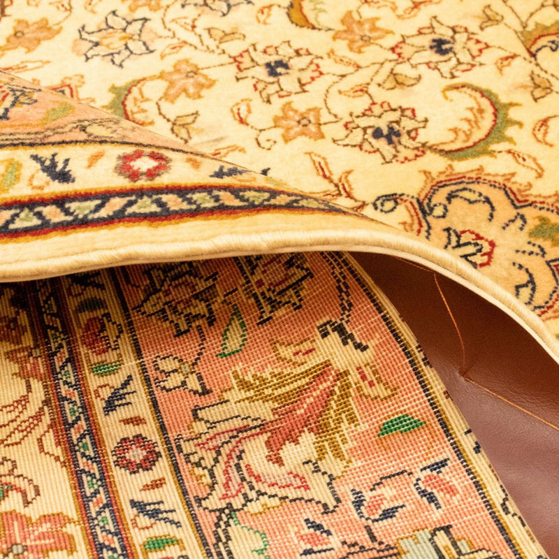 Dywan perski - Tabriz - Królewski - 150 x 105 cm - beżowy