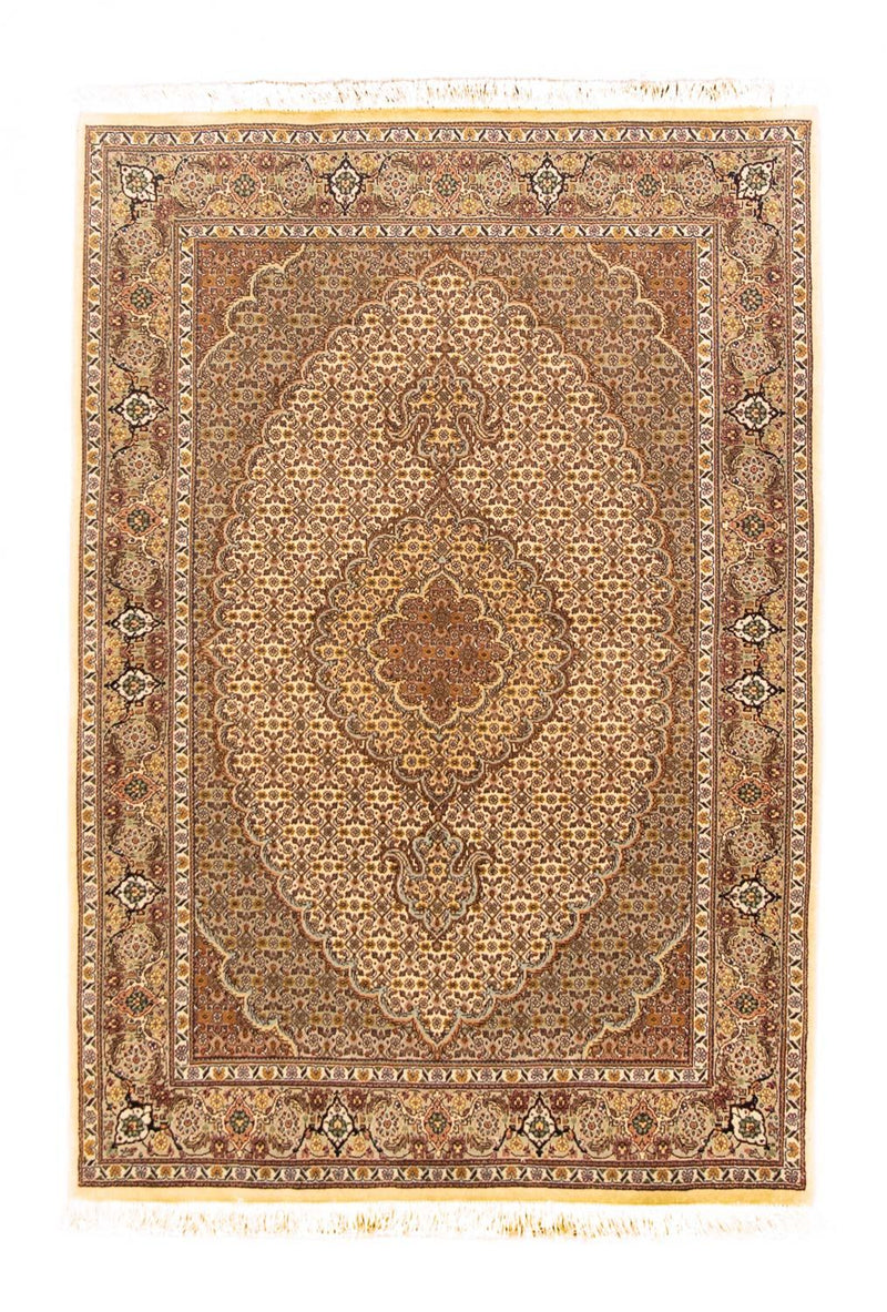 Dywan perski - Tabriz - Królewski - 151 x 103 cm - beżowy