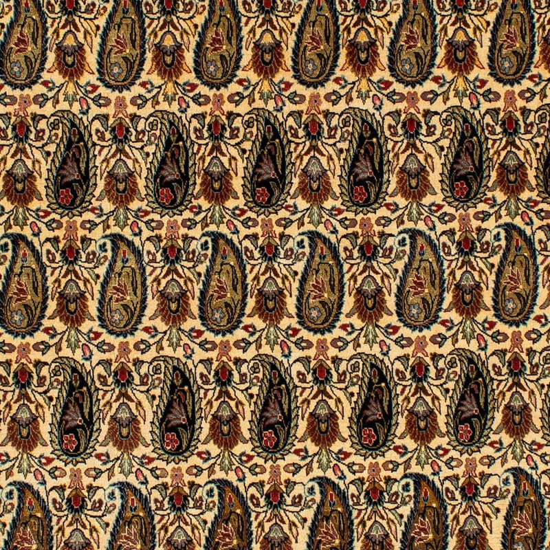 Jedwabny dywan - Ghom Silk - Premium - 195 x 135 cm - jasny beż