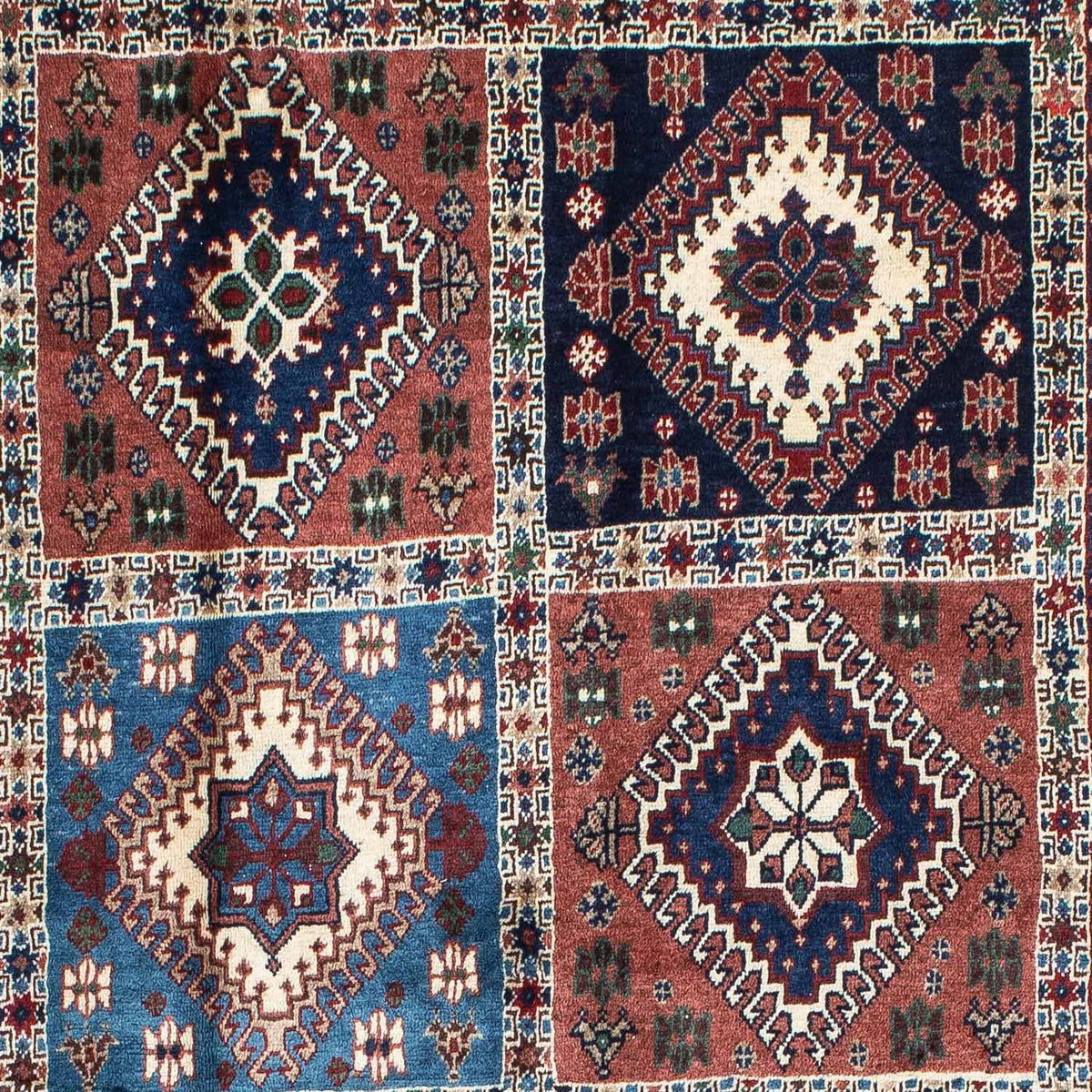 Biegacz Perski dywan - Nomadyczny - 189 x 99 cm - niebieski