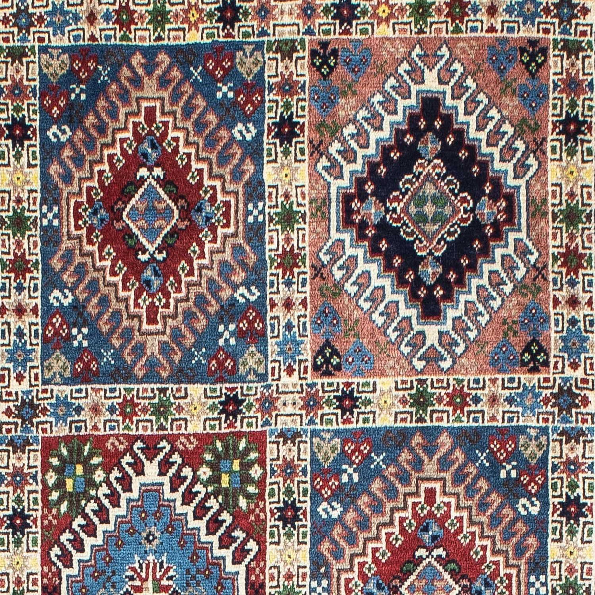 Biegacz Perski dywan - Nomadyczny - 203 x 81 cm - niebieski