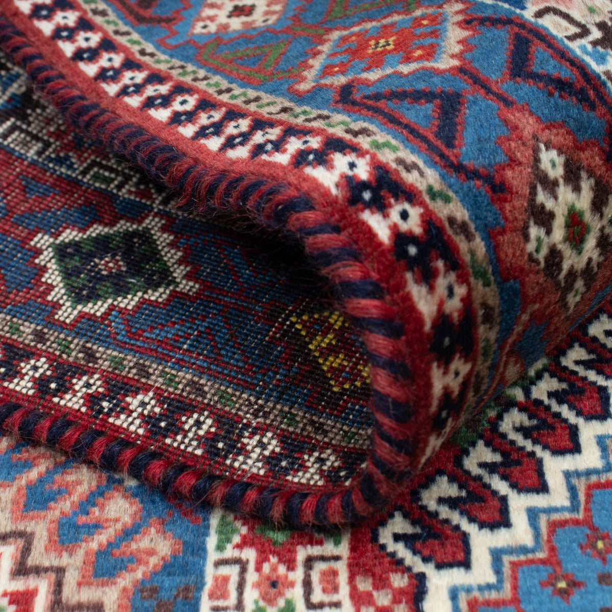 Biegacz Perski dywan - Nomadyczny - 203 x 81 cm - niebieski