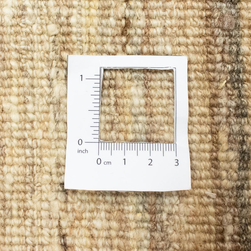 Dywan Gabbeh - perski - 189 x 146 cm - beżowy