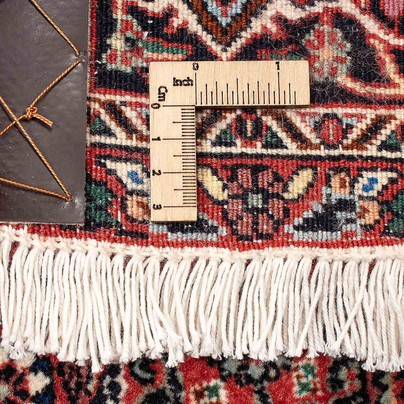 Dywan perski - Bijar - 213 x 136 cm - jasna czerwień