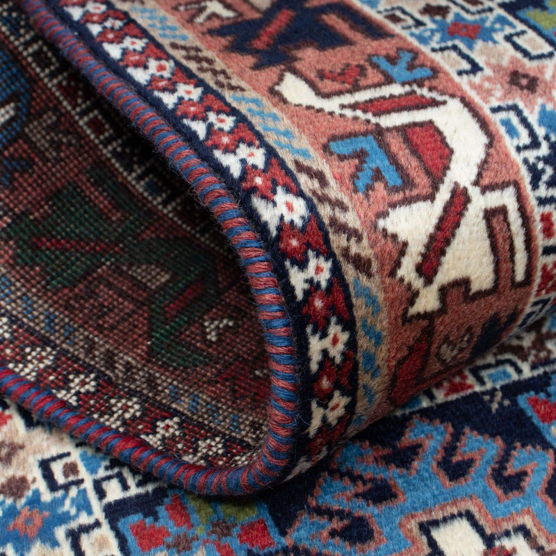 Biegacz Perski dywan - Nomadyczny - 198 x 78 cm - jasna czerwień