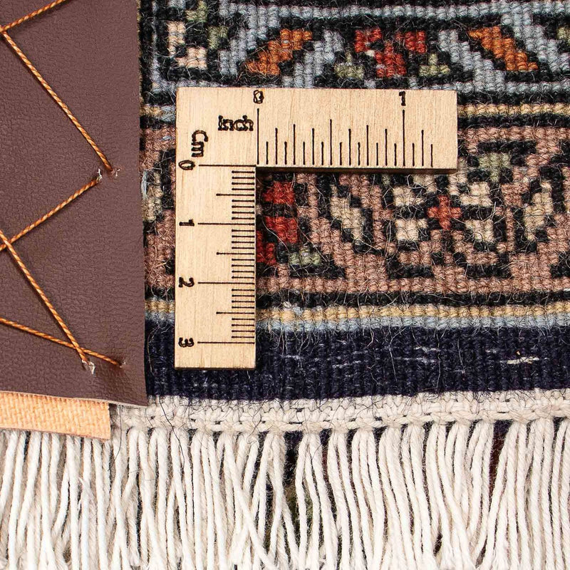 Dywan perski - Bijar - 207 x 140 cm - ciemnoniebieski