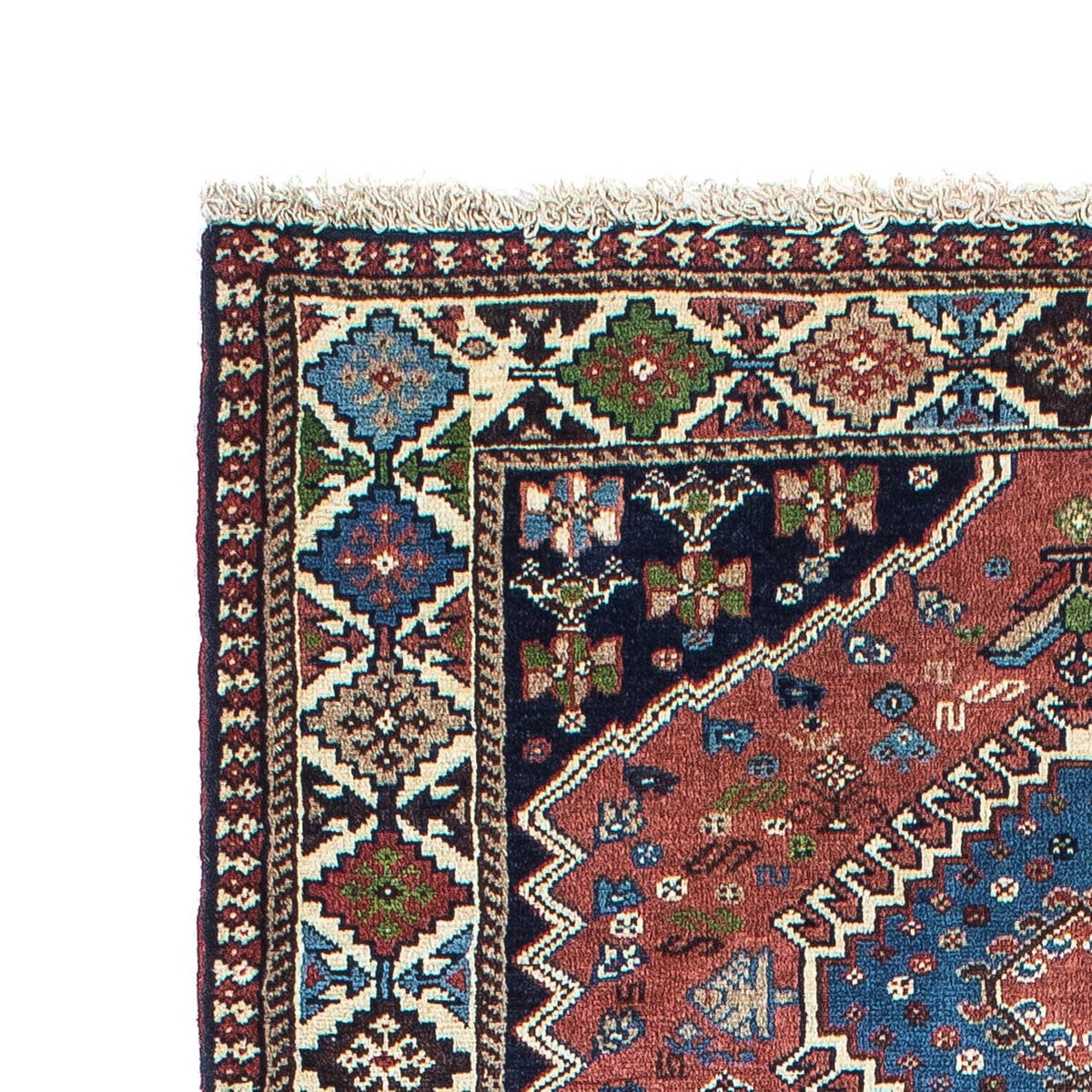 Biegacz Perski dywan - Nomadyczny - 205 x 78 cm - jasna czerwień