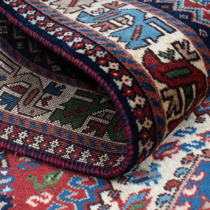 Biegacz Perski dywan - Nomadyczny - 205 x 78 cm - jasna czerwień