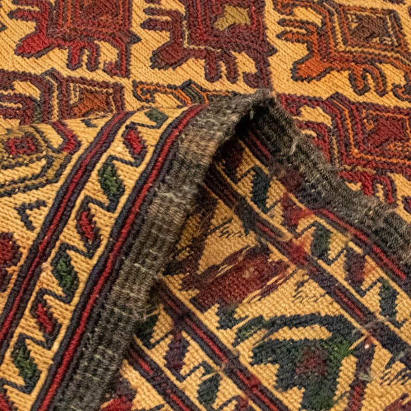 Dywan Kelim - Orientalny - 189 x 143 cm - wielokolorowy