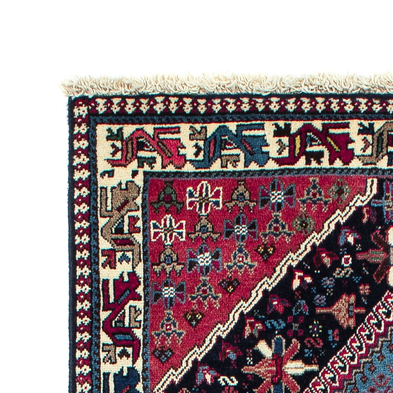 Biegacz Perski dywan - Nomadyczny - 203 x 83 cm - ciemnoniebieski