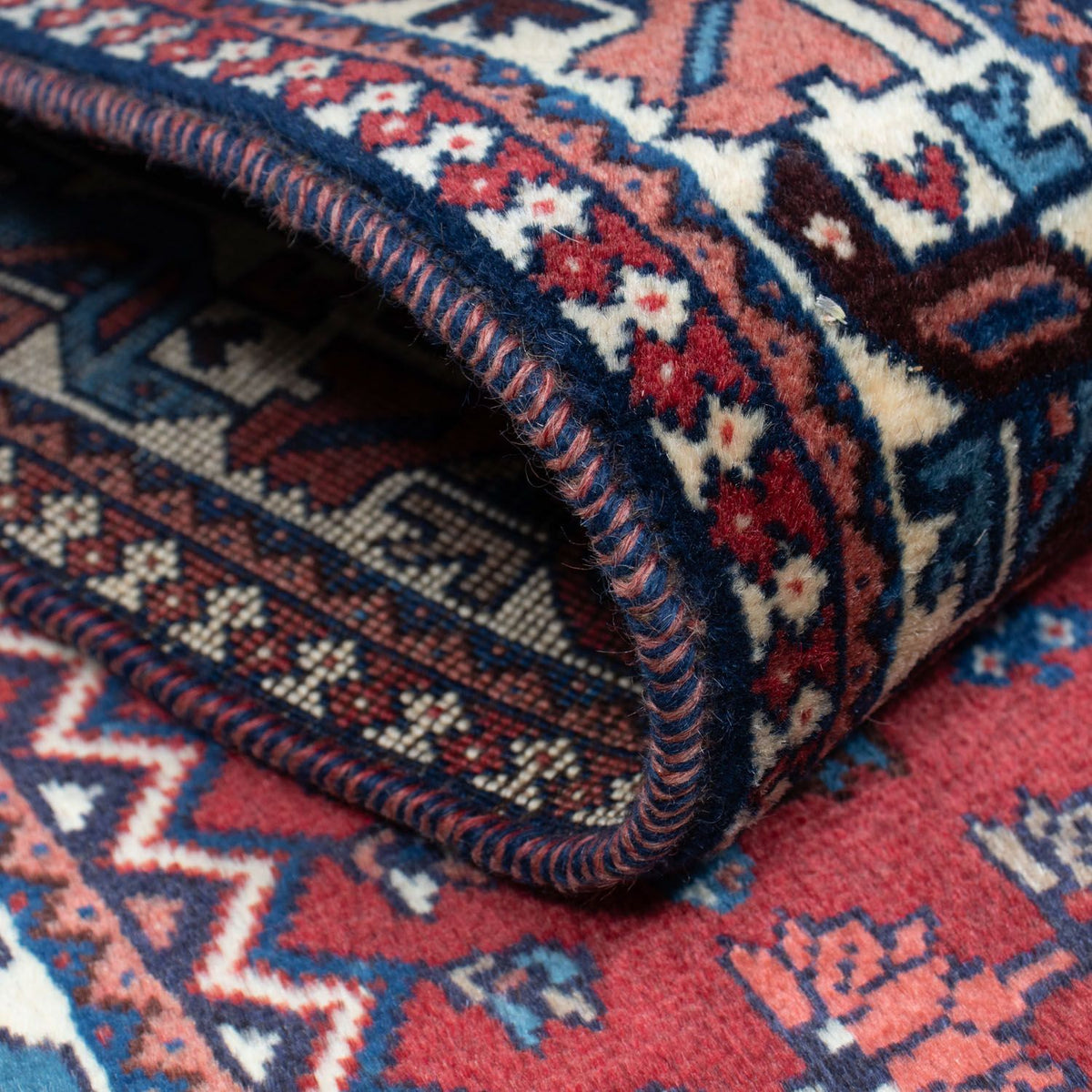 Biegacz Perski dywan - Nomadyczny - 203 x 83 cm - ciemnoniebieski