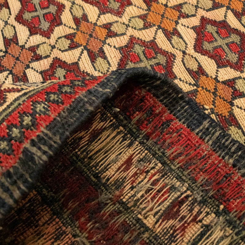 Dywan Kelim - Orientalny - 180 x 126 cm - wielokolorowy