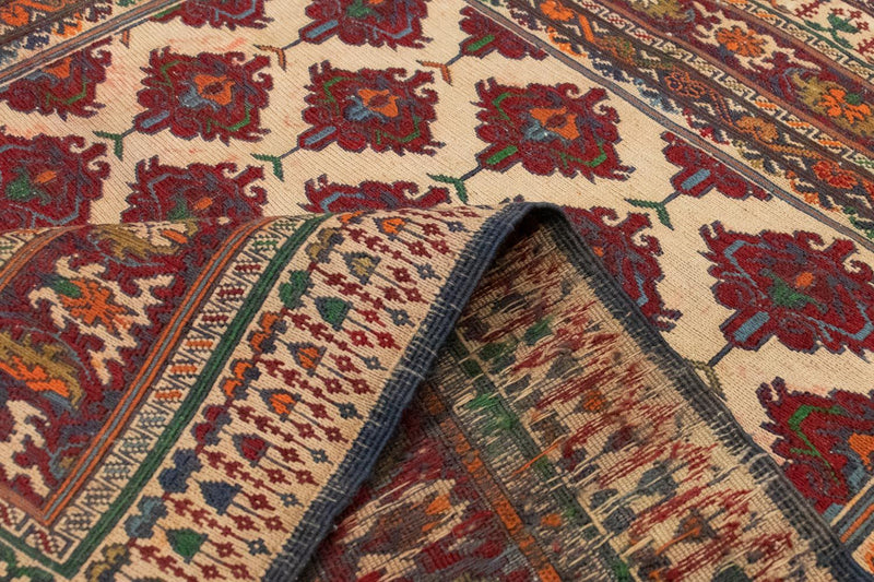 Dywan Kelim - Orientalny - 142 x 97 cm - wielokolorowy