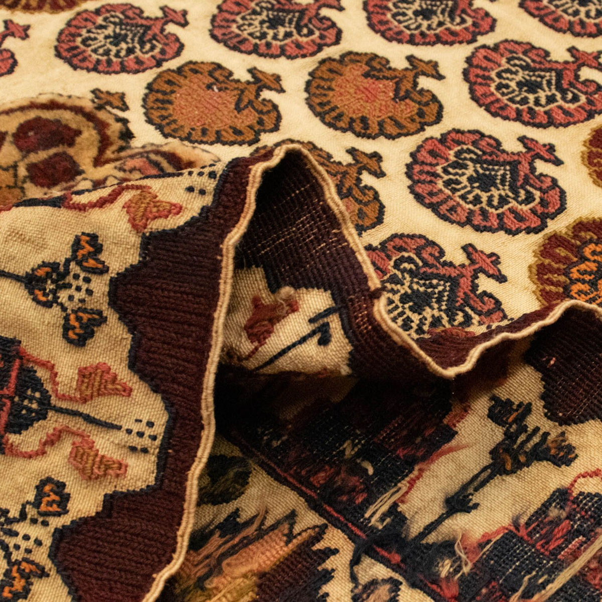 Dywan Kelim - Orientalny - 171 x 138 cm - wielokolorowy