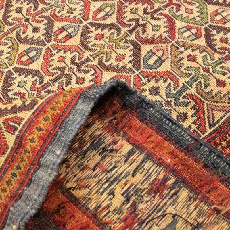 Dywan Kelim - Orientalny - 182 x 125 cm - wielokolorowy