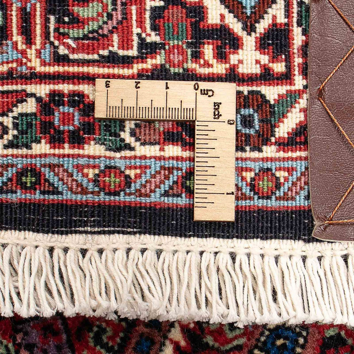 Dywan perski - Bijar - 212 x 133 cm - ciemnoniebieski