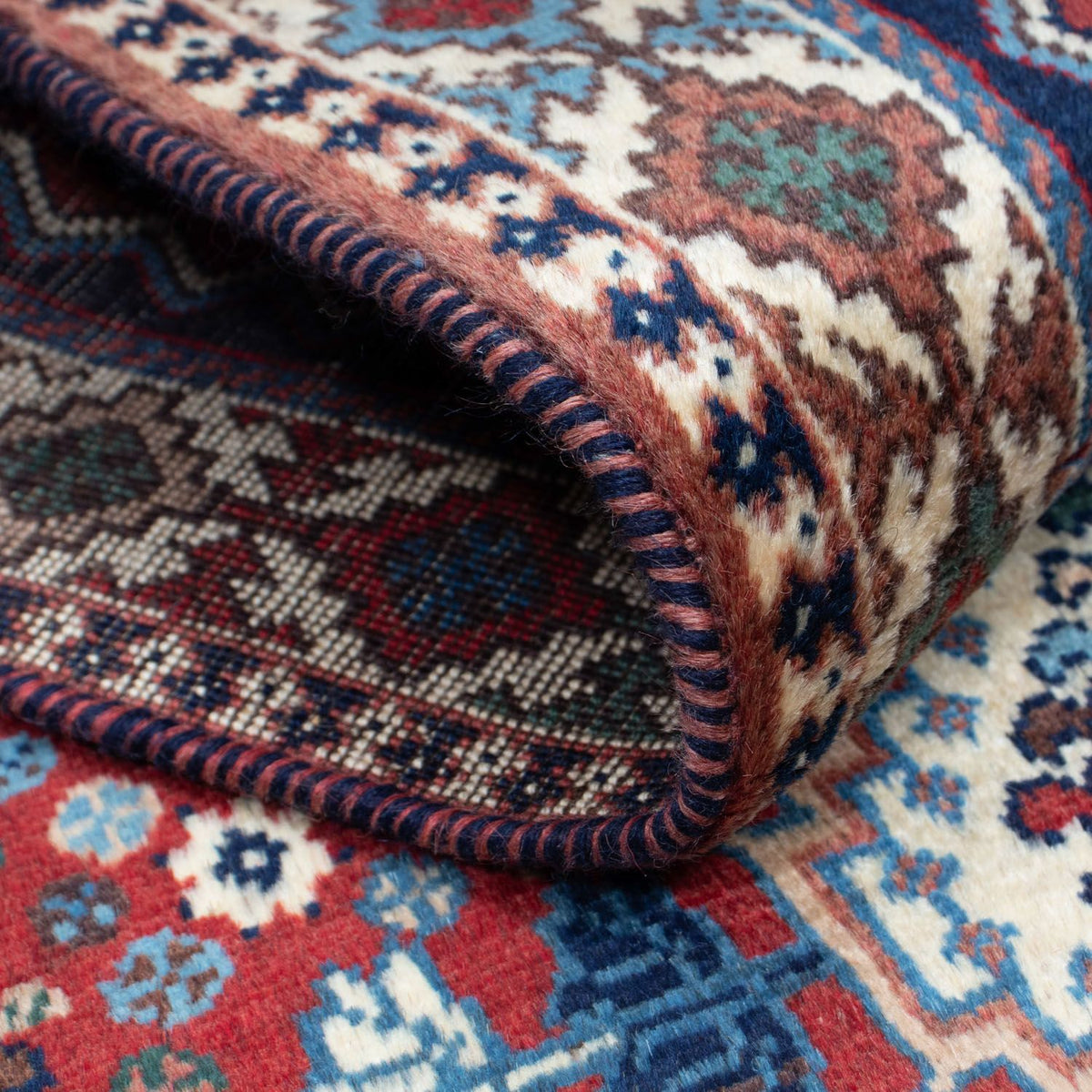 Biegacz Perski dywan - Nomadyczny - 205 x 80 cm - rdza